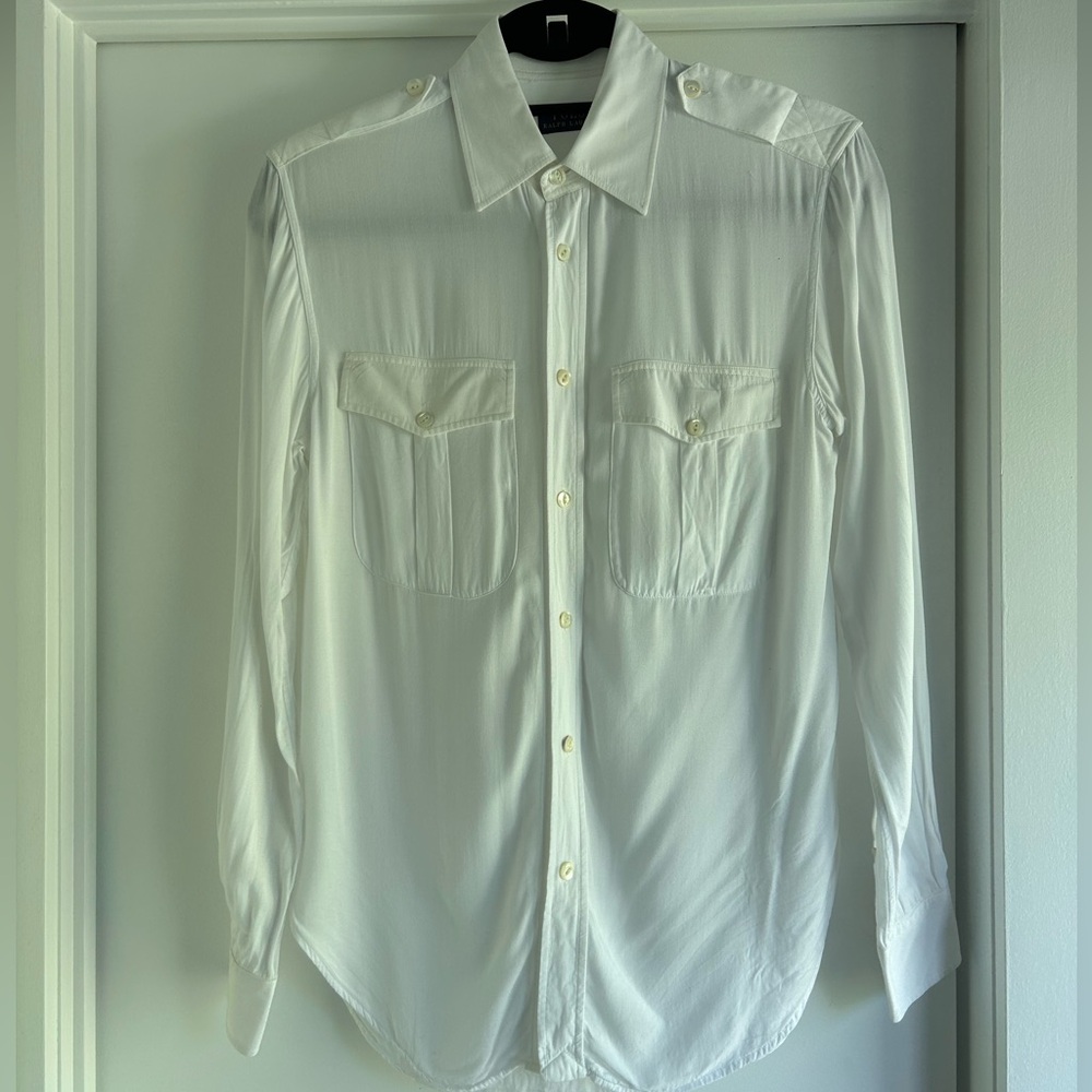 Polo Ralph Lauren White Blouse